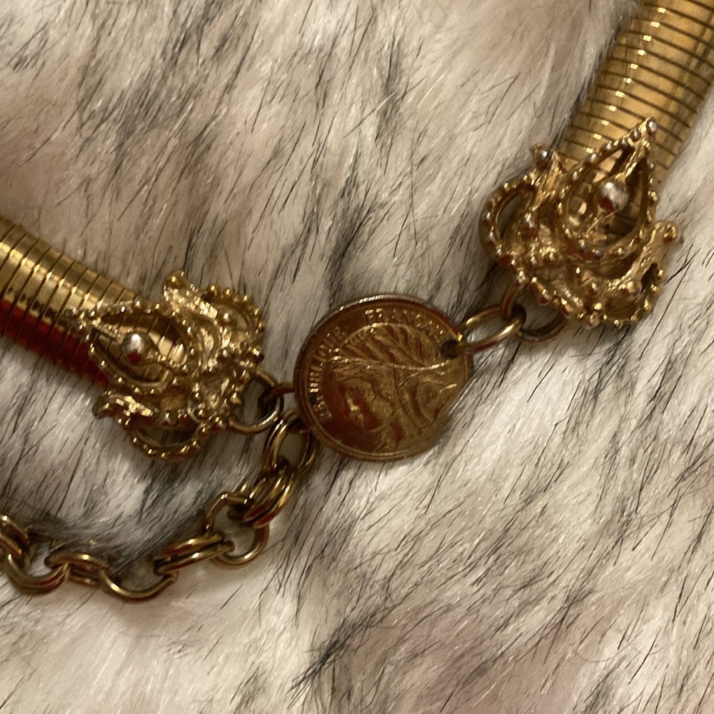 Gold Chain Costume Belt